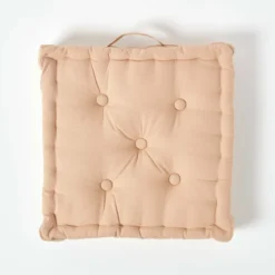 Sitzkissen Unifarben Beige -Homescapes Sale Haus kt1275a 03 10