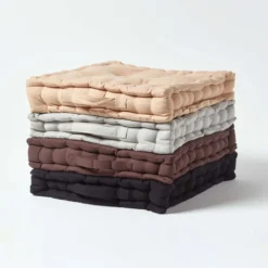 Sitzkissen Unifarben Beige -Homescapes Sale Haus kt1275a 06 10