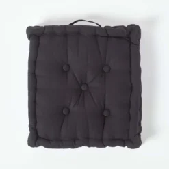 Sitzkissen Unifarben Schwarz -Homescapes Sale Haus kt1277a 03 5