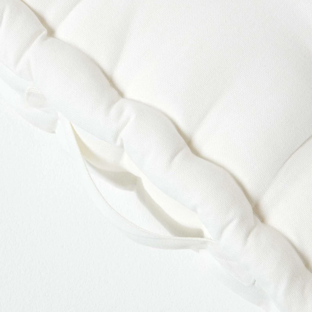 Sitzkissen Unifarben Naturweiss 4 Sitzkissen Unifarben Naturweiss – Bild 4