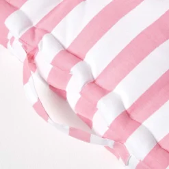 Sitzkissen Breite Streifen Rosa 100% Baumwolle 9 Sitzkissen Breite Streifen Rosa 100% Baumwolle -Homescapes Sale Haus kt1317 04