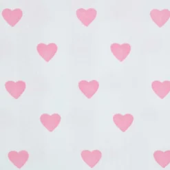 Gardinen Mit Ösen Herzen Rosa Weiß Im 2er Set 100% Baumwolle -Homescapes Sale Haus kt1397 3