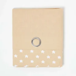 Gardinen Mit Ösen Stars & Stripes Beige Im 2er Set 100% Baumwolle -Homescapes Sale Haus kt1402 1