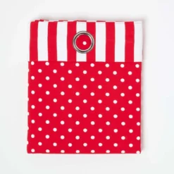 Gardinen Mit Ösen Polka Dots & Streifen Rot Im 2er Set 100% Baumwolle 7 Gardinen Mit Ösen Polka Dots & Streifen Rot Im 2er Set 100% Baumwolle -Homescapes Sale Haus kt1404 1