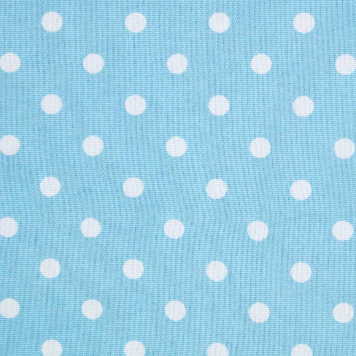 Gardinen Mit Ösen Polka Dots & Streifen Blau Im 2er Set 100% Baumwolle 4 Gardinen Mit Ösen Polka Dots & Streifen Blau Im 2er Set 100% Baumwolle – Bild 4