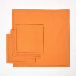 Stoffservietten Aus Baumwolle, 4er-Set, Terracotta 7 Stoffservietten Aus Baumwolle, 4er-Set, Terracotta -Homescapes Sale Haus kt1447 2
