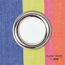 Gardinen Mit Ösen Multi-Streifen Im 2er Set 100% Baumwolle -Homescapes Sale Haus kt1511 22 t 3