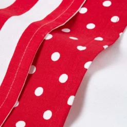 Geschirrtücher Set 3tlg Polka Dots Rot -Homescapes Sale Haus kt1528d 04
