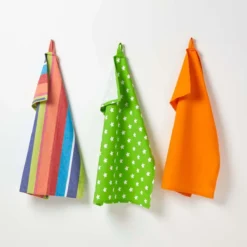 Geschirrtücher Set 3tlg Sterne Grün