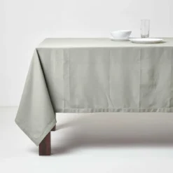 Tischdecke Aus 100% Baumwolle, Grau -Homescapes Sale Haus kt1556c 4