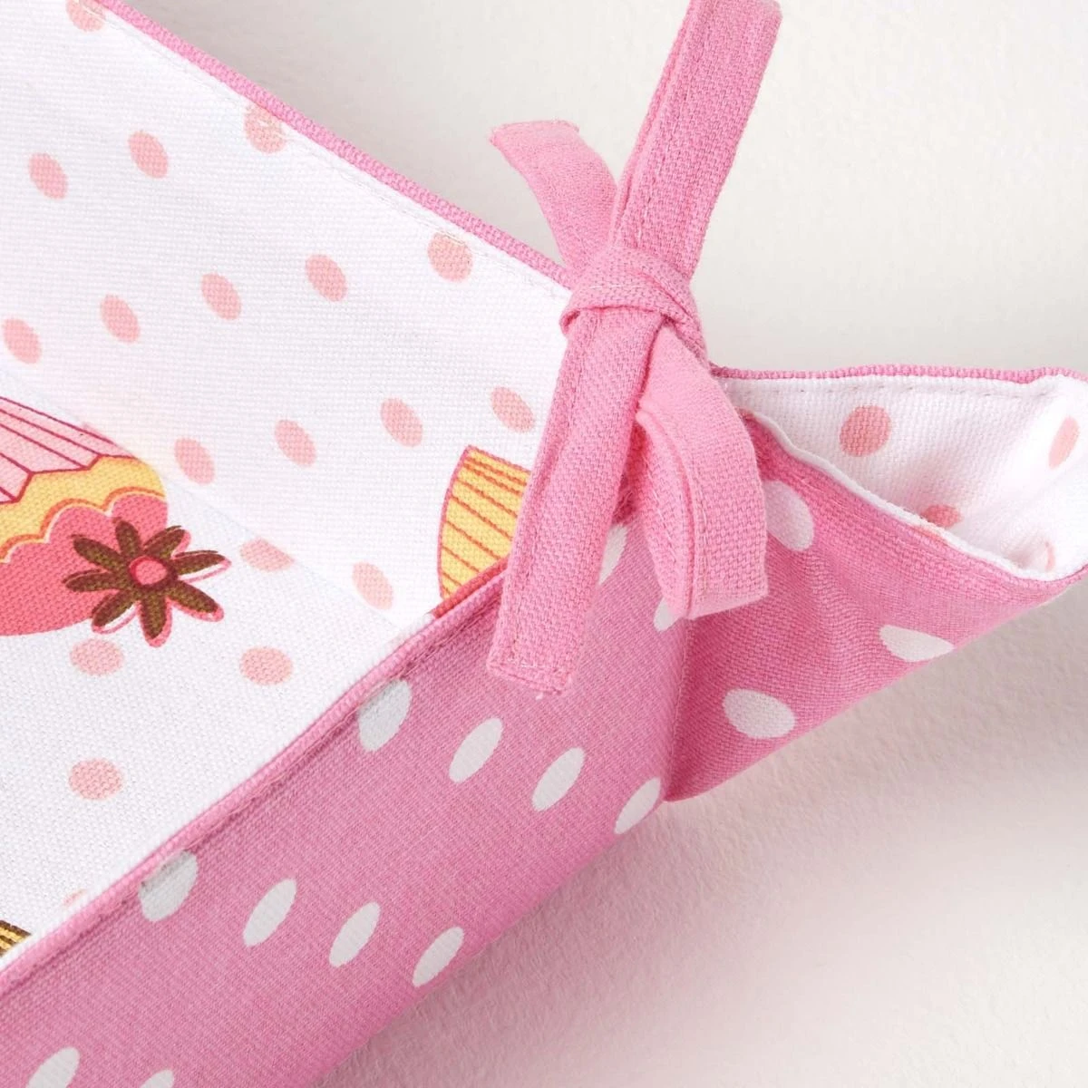 Brotkorb Stoff Wendemuster Cupcakes 4 Brotkorb Stoff Wendemuster Cupcakes – Bild 4