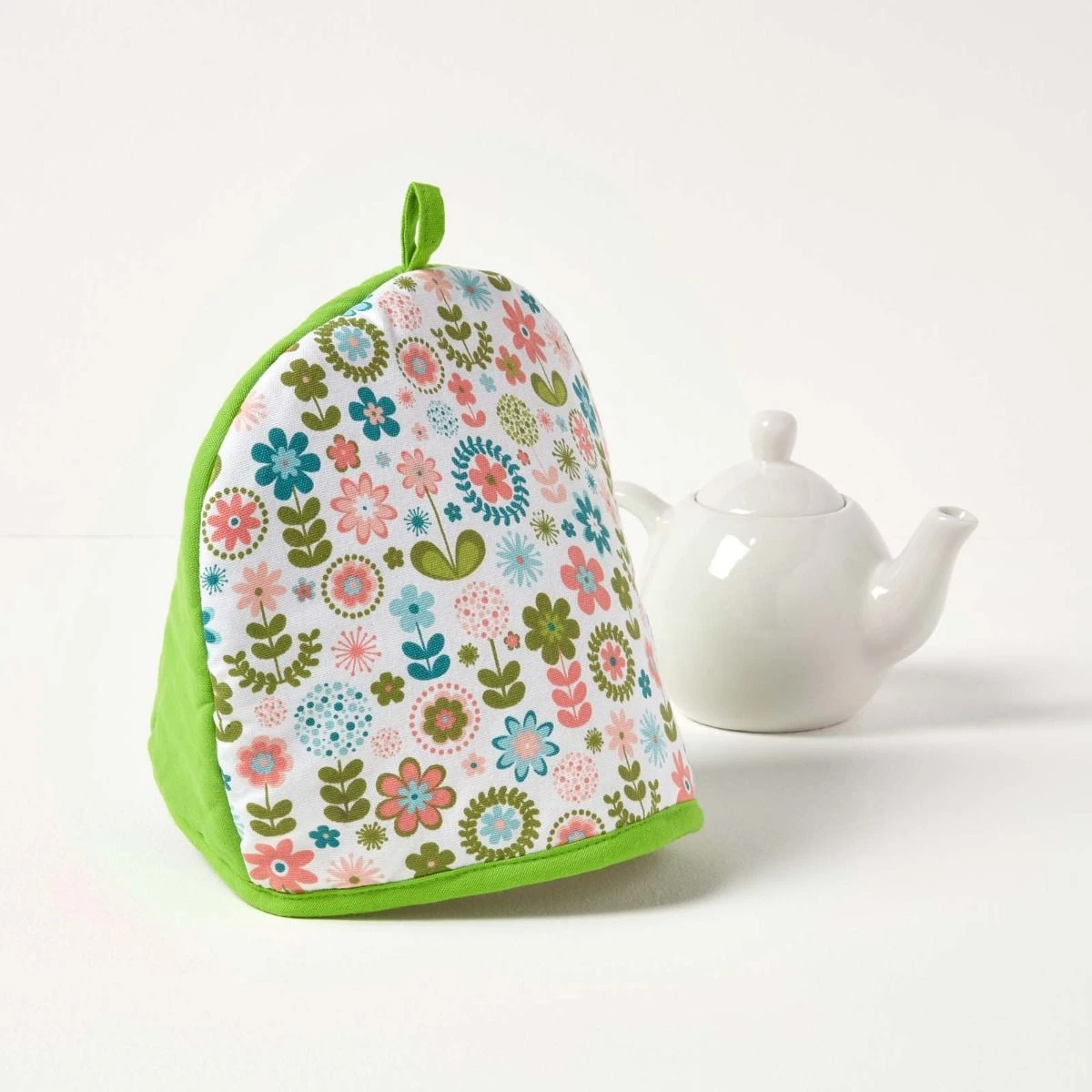 Teekannenwärmer Retro Blumen Design Tea Cosy 3 Teekannenwärmer Retro Blumen Design Tea Cosy – Bild 3
