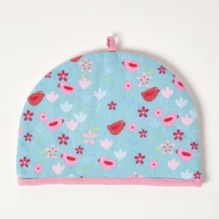 Teekannenwärmer Vögel Und Blumen Design Tea Cosy