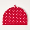 Teekannenwärmer Polka Dots Rot Design Tea Cosy