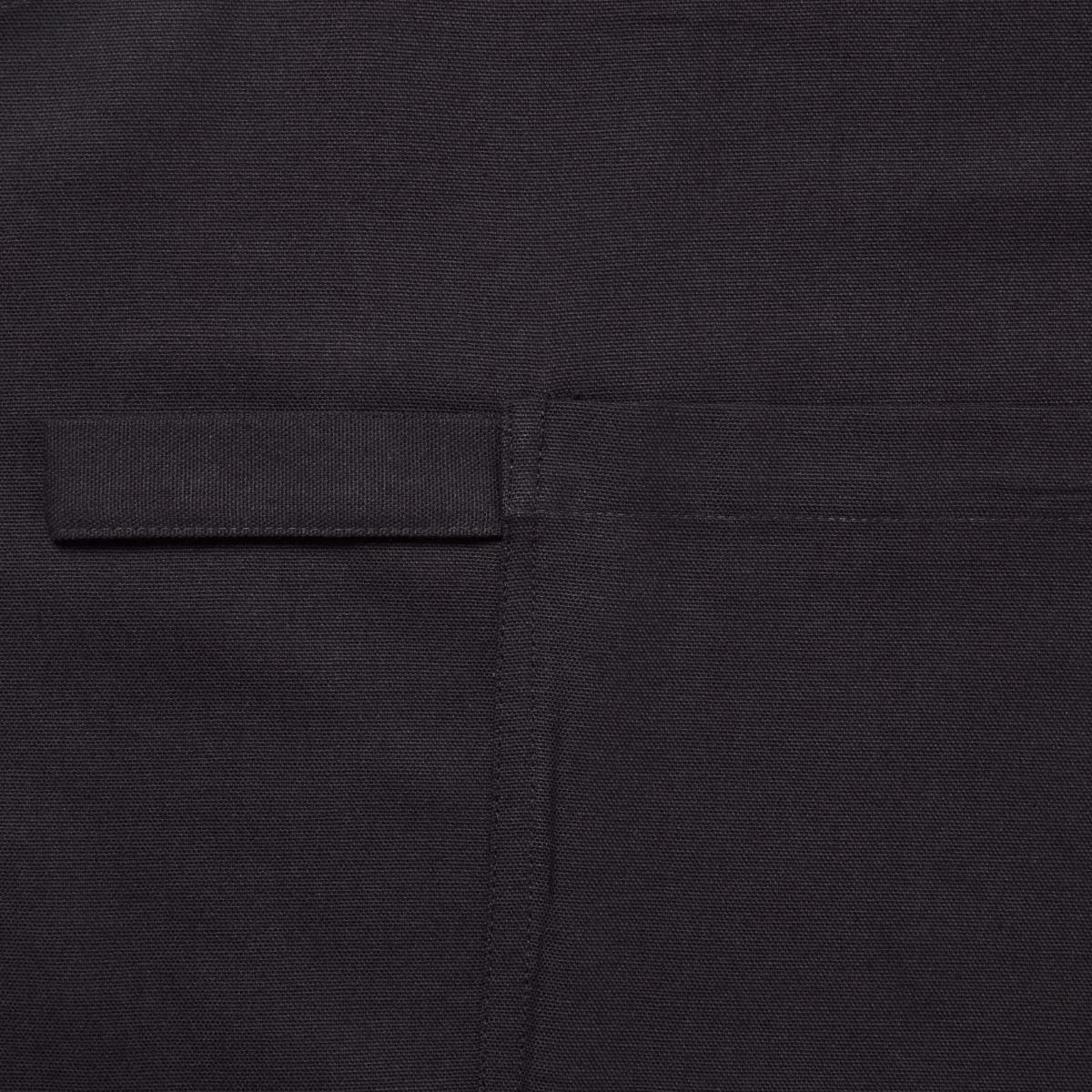 Küchenschürze Unifarben Schwarz 2 Küchenschürze Unifarben Schwarz – Bild 2