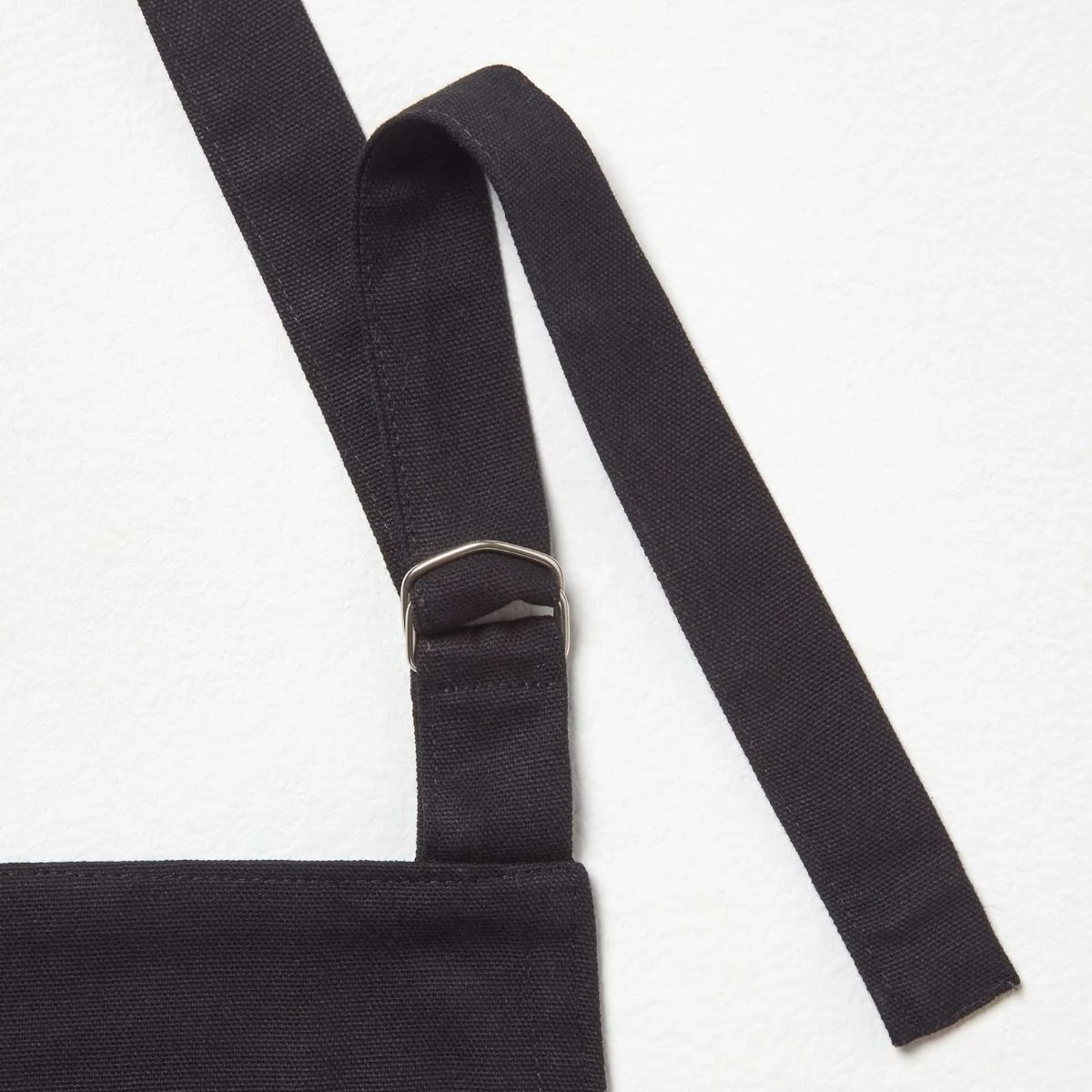 Küchenschürze Unifarben Schwarz 3 Küchenschürze Unifarben Schwarz – Bild 3