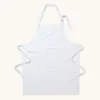 Küchenschürze Unifarben Weiß