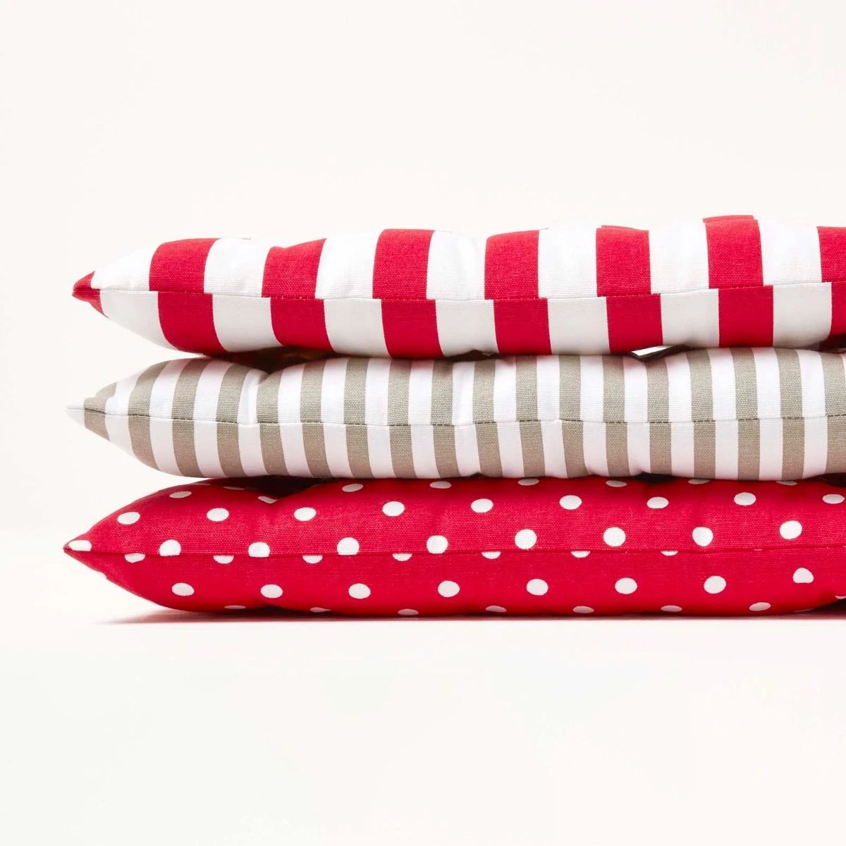 Bankauflage Mit Streifen, 100% Baumwolle, Grau 7 Bankauflage Mit Streifen, 100% Baumwolle, Grau – Bild 7