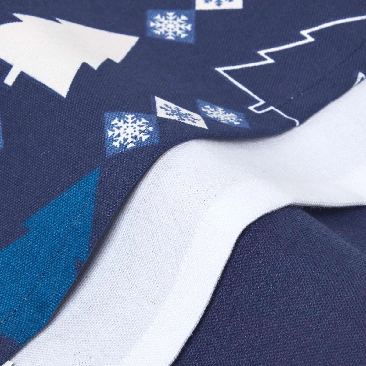 Weihnachtsgeschirrtücher Winterland, Blau, 3er-Set 4 Weihnachtsgeschirrtücher Winterland, Blau, 3er-Set – Bild 4