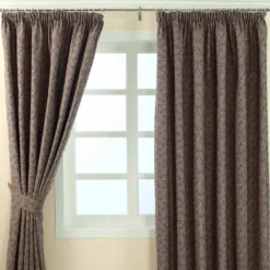 Blickdichte Jacquard Vorhänge Mit Kräuselband Marbela Floral Malve