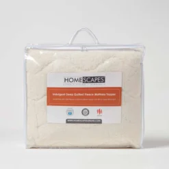 Warmer, Weicher Fleece-Matratzentopper 13 Warmer, Weicher Fleece-Matratzentopper -Homescapes Sale Haus mp1118c 1 6