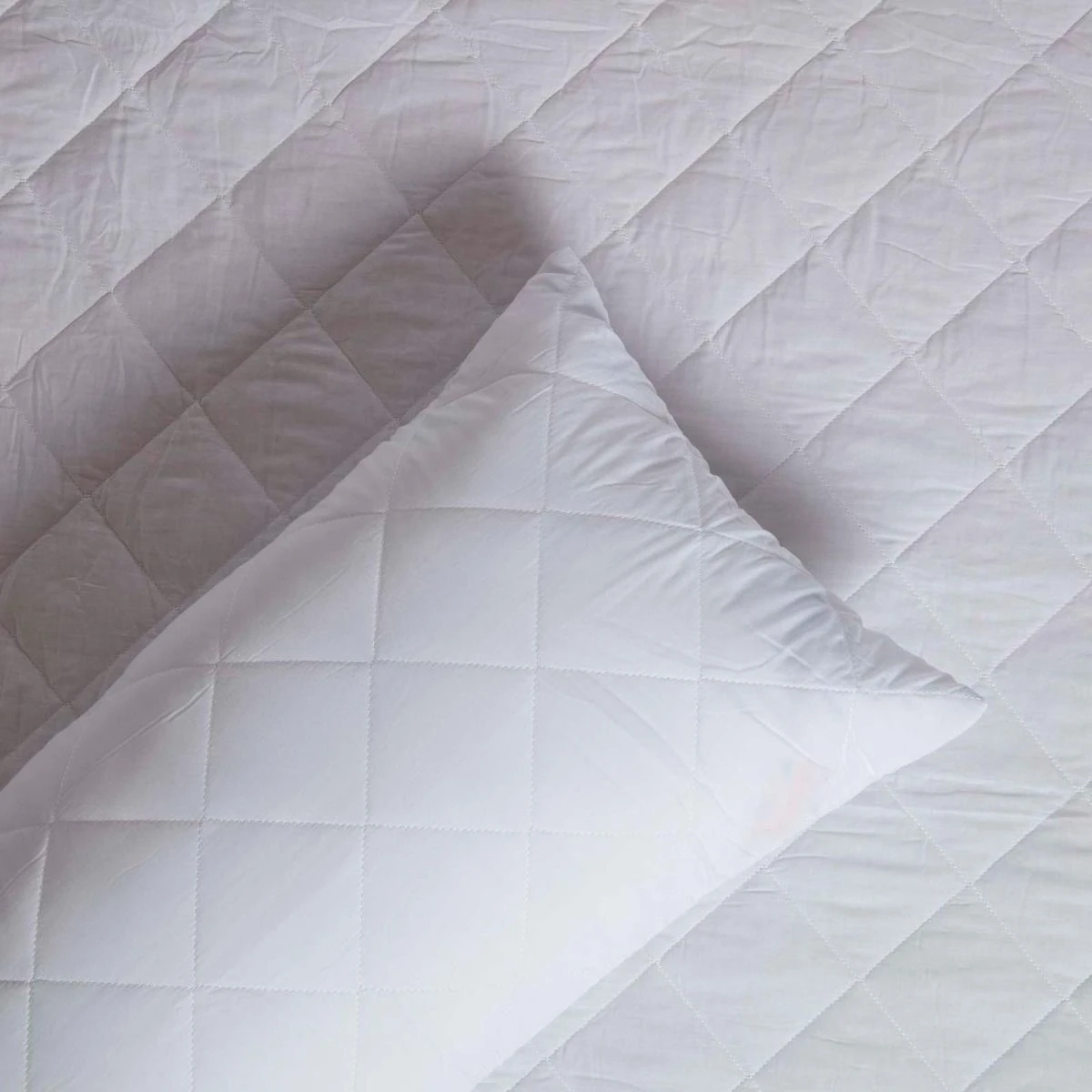 Extra Langer Gesteppter Kissenschoner Aus Baumwolle/Polyester, 50 X 140 Cm 5 Extra Langer Gesteppter Kissenschoner Aus Baumwolle/Polyester, 50 X 140 Cm – Bild 5