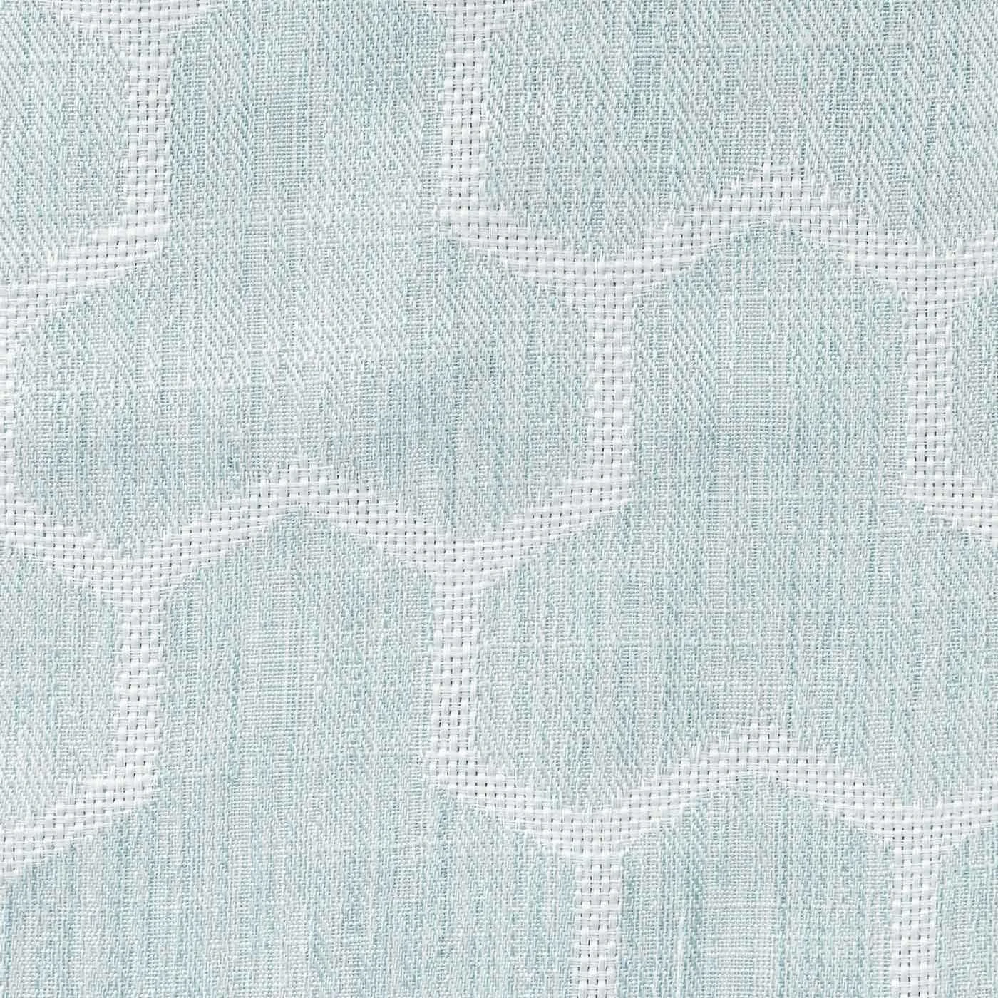 Ösengardinen Mit Geometrischem Muster Entenei Blau 2 Stück 2 Ösengardinen Mit Geometrischem Muster Entenei Blau 2 Stück – Bild 2