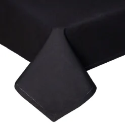 Tischdecke Aus 100% Baumwolle, Schwarz