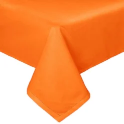 Tischdecke Aus 100% Baumwolle, Orange