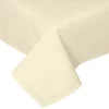 Tischdecke Aus 100% Baumwolle, Creme