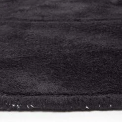 Schwarzer Kurzflor-Teppich Aus 100% Baumwolle -Homescapes Sale Haus ru1238b 04 2