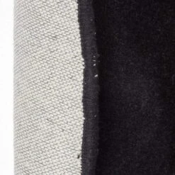 Schwarzer Kurzflor-Teppich Aus 100% Baumwolle -Homescapes Sale Haus ru1238b 05 2