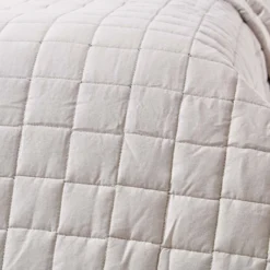 Gesteppte Tagesdecke Aus 100% Baumwolle, Schwarz/grau -Homescapes Sale Haus sf1106 5 3