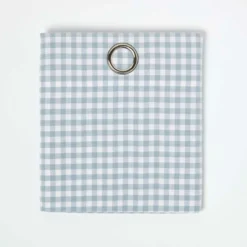 Gardinen Mit Ösen Gingham Karo Blaugrün Im 2er Set -Homescapes Sale Haus sf1124 11