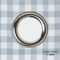 Gardinen Mit Ösen Gingham Karo Blaugrün Im 2er Set -Homescapes Sale Haus sf1124 22 t 3