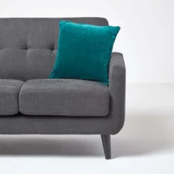 Samt-Kissenbezug In Smaragdgrün -Homescapes Sale Haus sf1189 04