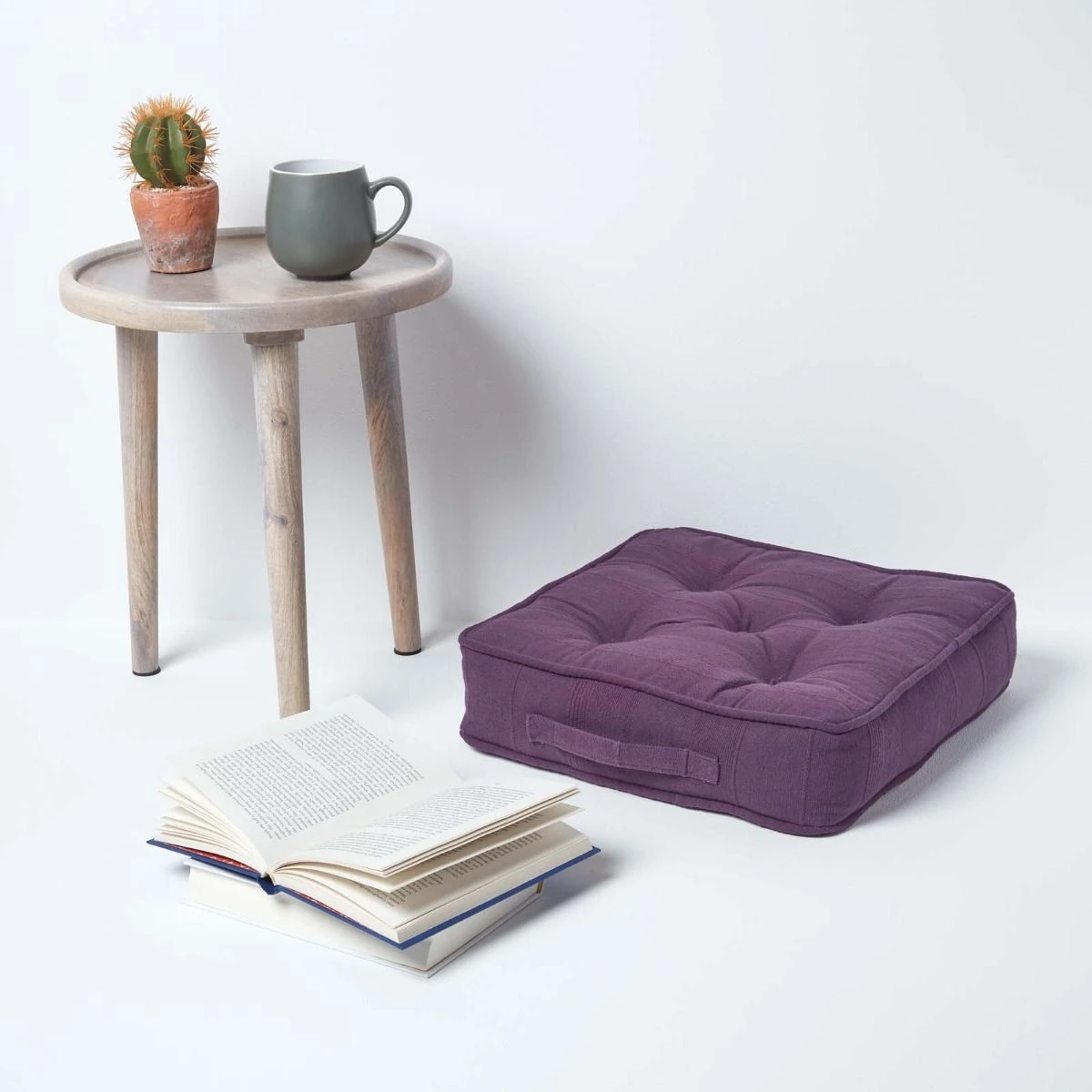 Sitzkissen Stuhlkissen Rajput Lila 2 Sitzkissen Stuhlkissen Rajput Lila – Bild 2