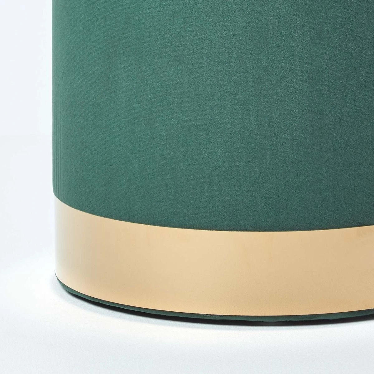 „Clarence“ Samt Sitzhocker Mit Stauraum, Grün 5 „Clarence“ Samt Sitzhocker Mit Stauraum, Grün – Bild 5