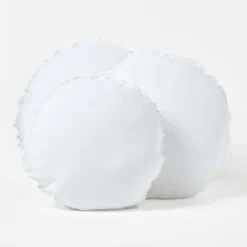 Runde Kissenfüllung, Super-Mikrofaser -Homescapes Sale Haus sf1776a 6 3