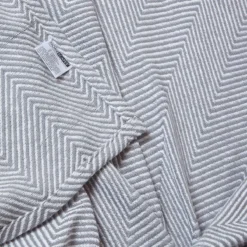 Tagesdecke Halden Mit Chevron-Muster, Grau/weiß -Homescapes Sale Haus sf1781 08