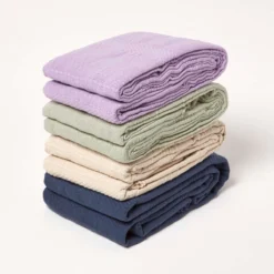 Baumwolldecke Kashi – Wohndecke / Überwurf Flieder Mit Fransen 11 Baumwolldecke Kashi – Wohndecke / Überwurf Flieder Mit Fransen -Homescapes Sale Haus sf2266a 6 3