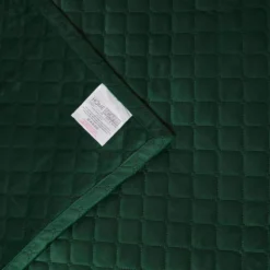 Samtdecke Dunkelgrün 150 X 200 Cm – Wohndecke Gesteppt -Homescapes Sale Haus sf2287 5