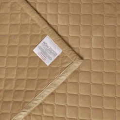 Samtdecke Beige 150 X 200 Cm – Wohndecke Gesteppt -Homescapes Sale Haus sf2290 5