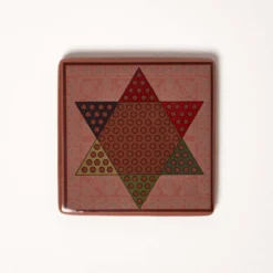 4er-Set Keramik-Untersetzer Für Gläser Im Brettspiele-Design 12 4er-Set Keramik-Untersetzer Für Gläser Im Brettspiele-Design -Homescapes Sale Haus sf2305 6