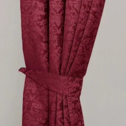 Raffhalter Für Samt Jacquard Thermovorhang Bordeaux 2 Stück
